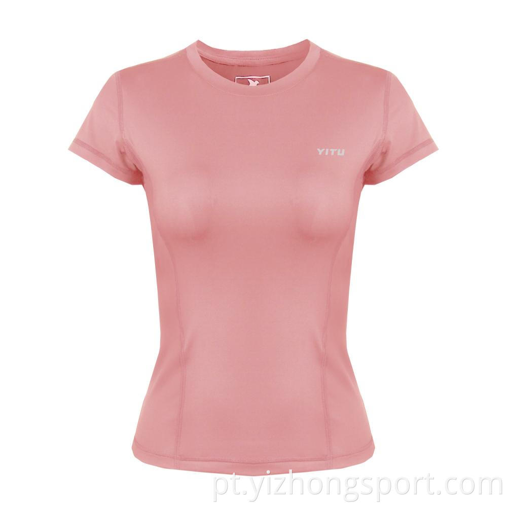 Dry Fit Womens T Shirt Breathable